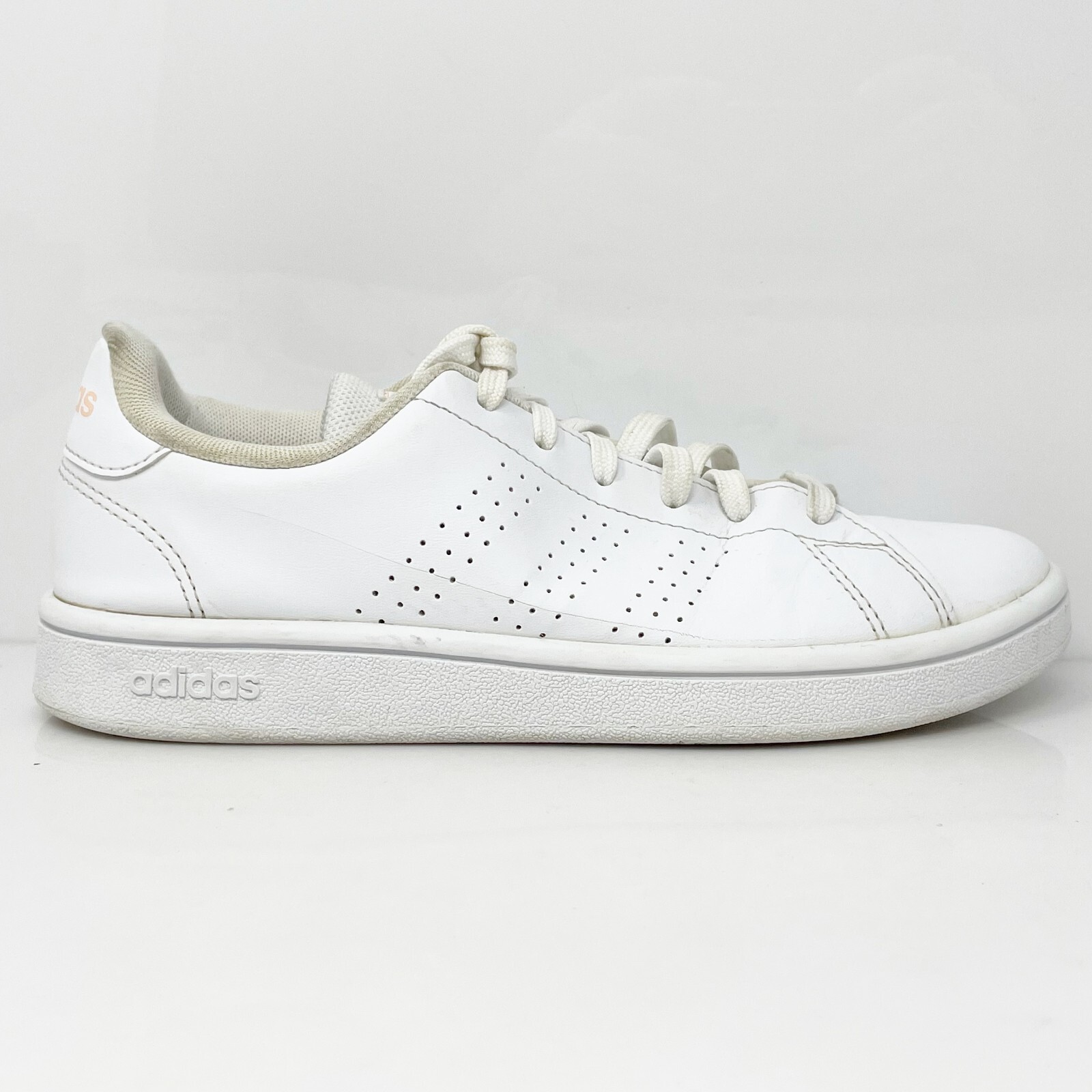 

Adidas Womens Advantage Base EE7510 Белая повседневная обувь Кроссовки Размер 6, Белый, Advantage Base