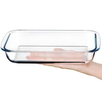 Mini-1.5 QT Glass Baking Dish for Oven Single Serving Glass Pan for Cooking D...