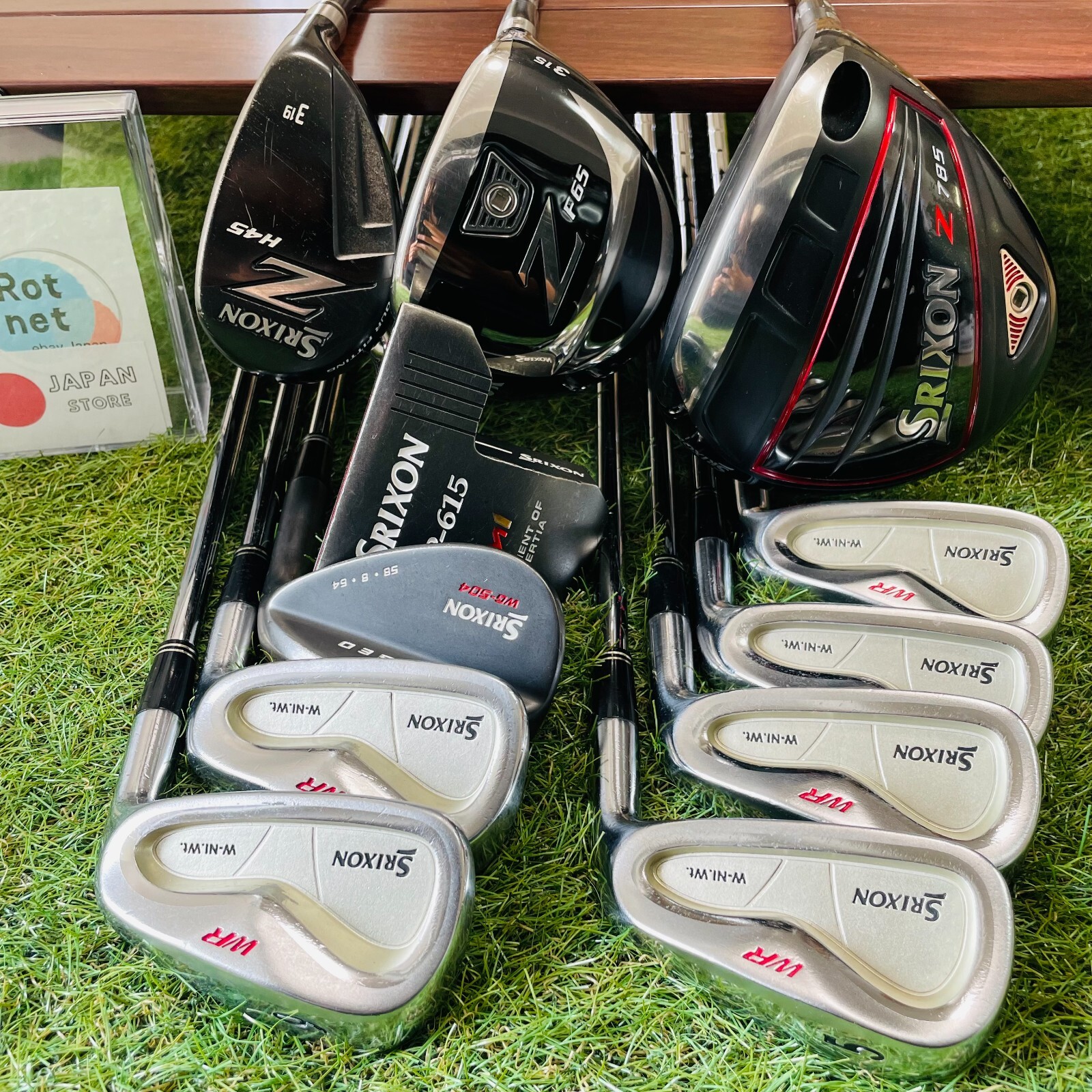 All SRIXON Full Set Z785 1w F65 3w H45 3ut WR Iron 56789P