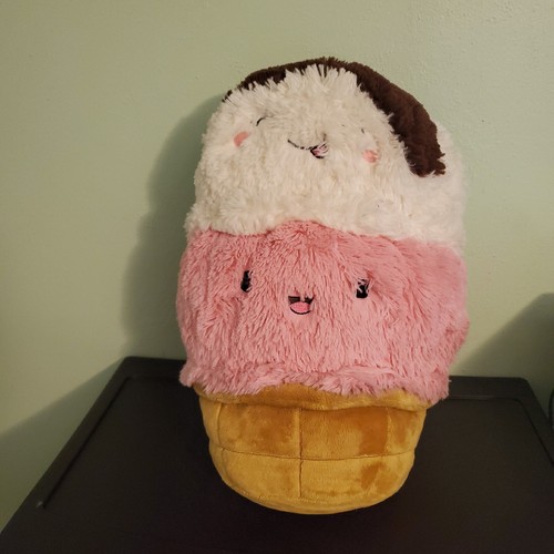 Squishable Ice Cream Cone Large Plush Stuffed Toy Kawaii Foo