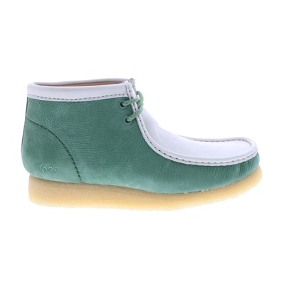 

Clarks Wallabee Boot VCY 26165078 Мужские зеленые ботинки чукка на шнуровке из нубука 7,5, Зеленый, Clarks Wallabee Boot VCY