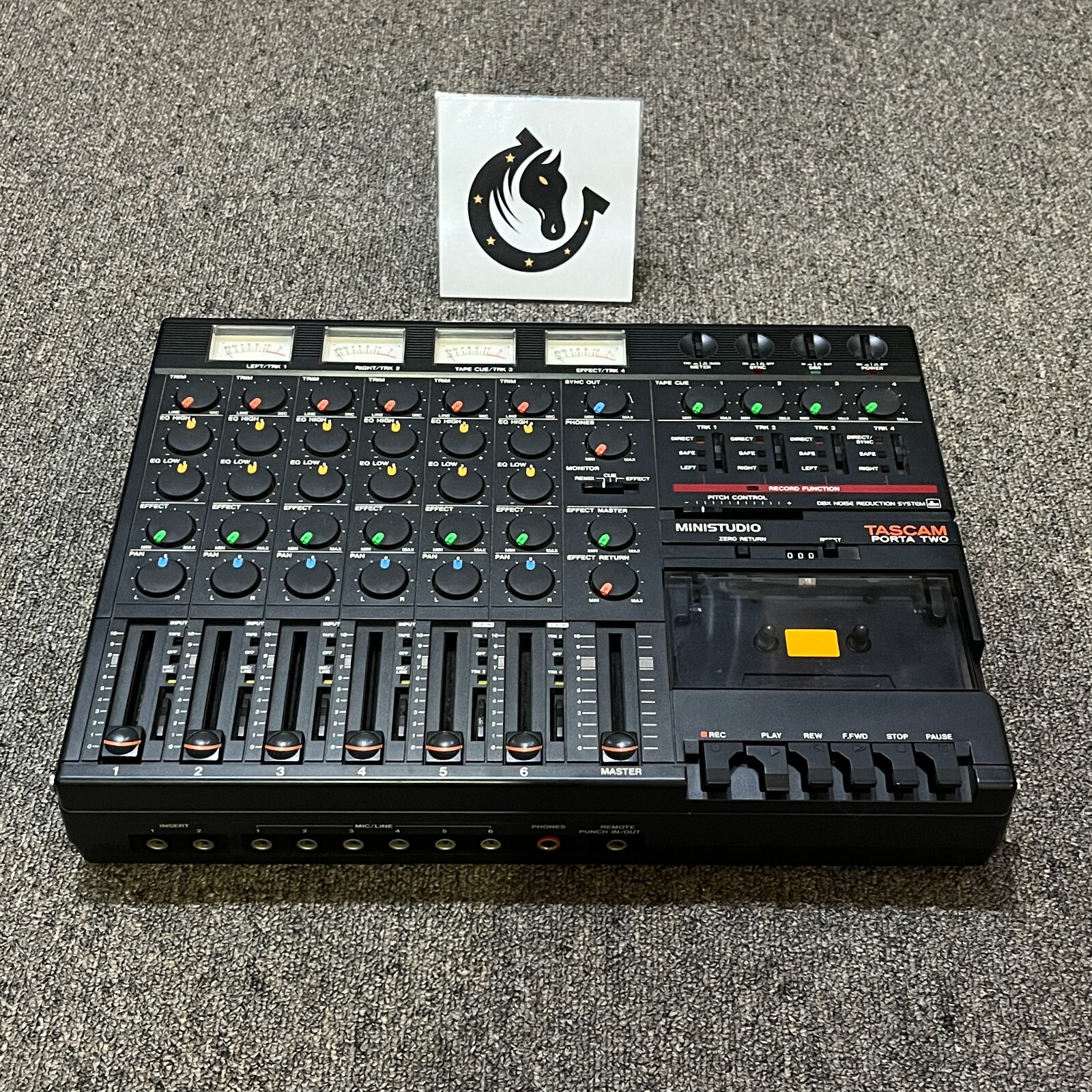 その他 TASCAM MINISTUDIO PORTA TWO Tascam Porta Two Ministudio 4 Track Cassette Tape Recorder