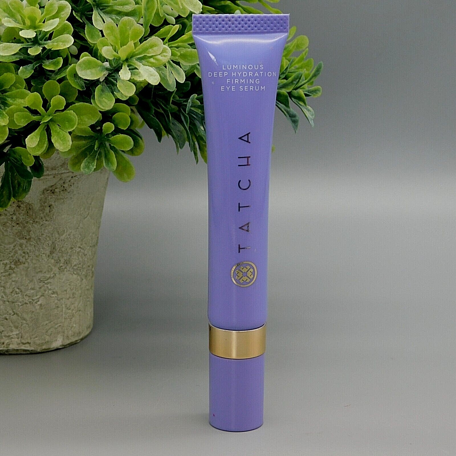 Tatcha Luminous Deep Hydration Firming Eye Serum 0.5 oz New