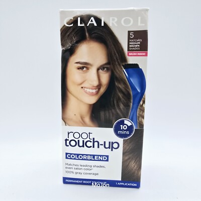 Clairol Root Touch Up Permanent Hair Color 5 Medium Brown
