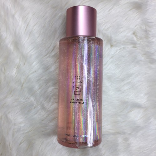 Victoria’s Secret PINK Warm and Cozy Body Shimmer Mist And Body Lotion Set NWT
