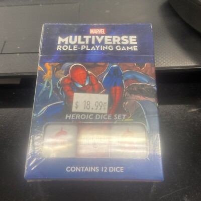 MARVEL MULTIVERSE: HEROIC DICE SET Board Game Accessory CMON NIB
