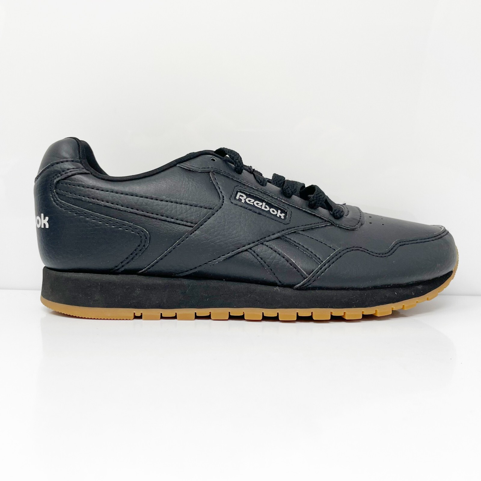 Черные повседневные кроссовки Reebok Boys Classic CM9682, размер 4