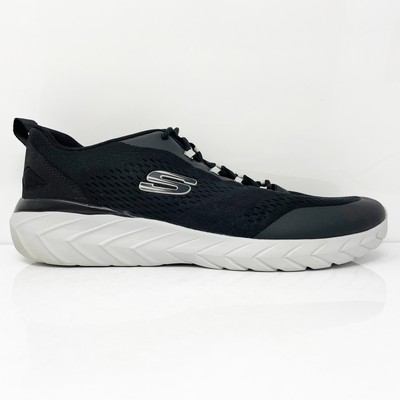 

Skechers Mens Overhaul 2.0 232288W Черные кроссовки Кроссовки размер 13, Черный, Overhaul 2.0