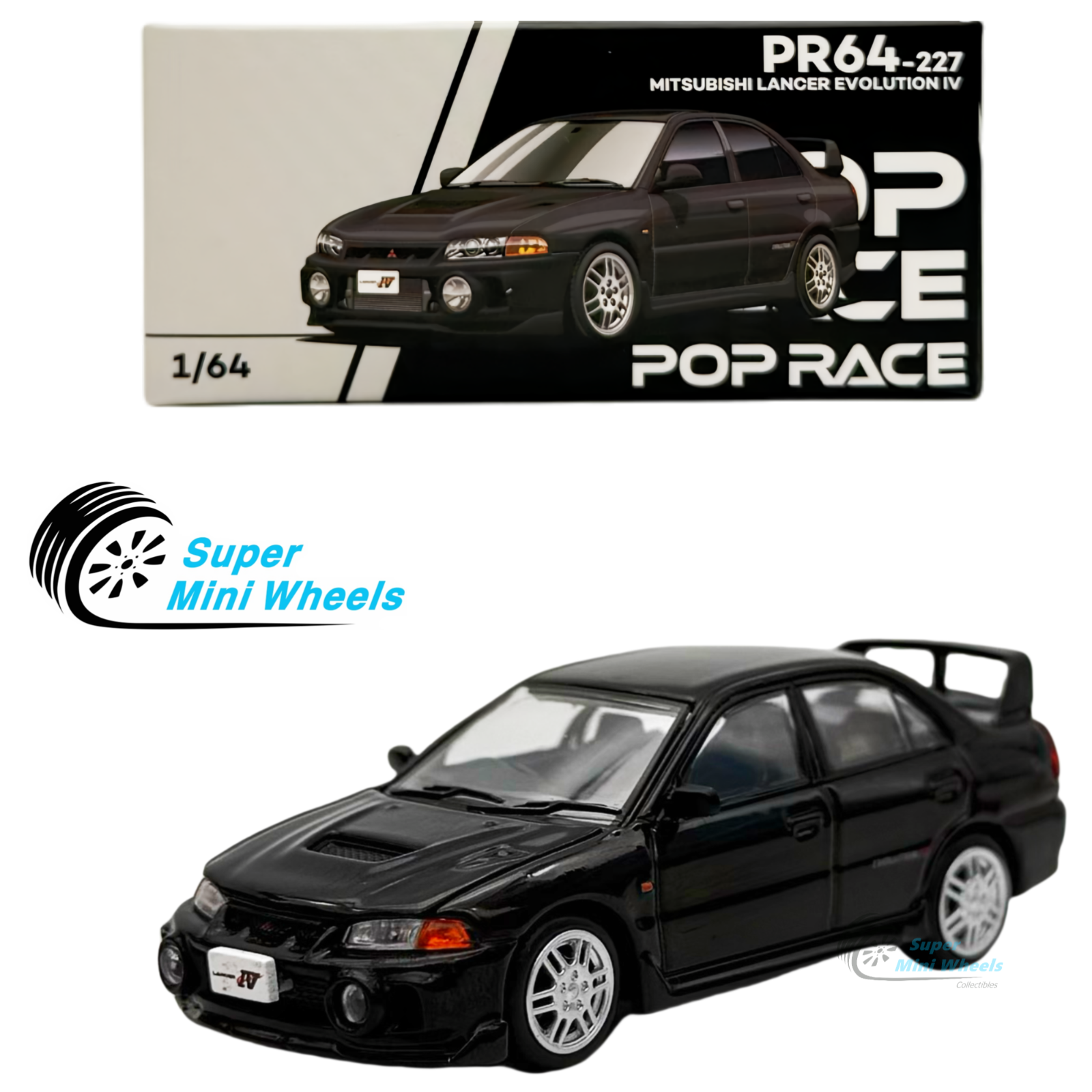 1:18 Mitsubishi Lancer Evolution IVミニカー New Stock Mh 1:18 Mitsubishi Evo 4 Mitsubishi Lancer