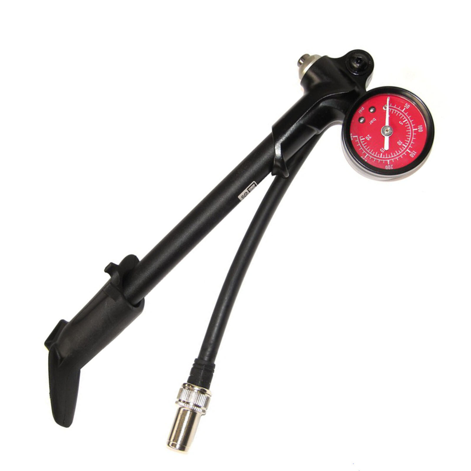 RockShox Federgabelpumpe / Dämpferpumpe schwarz m. AV Ventil max. 20 bar/300 psi
