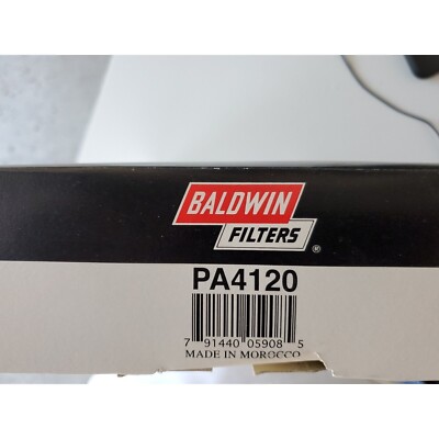 Baldwin Filters PA4120 Air Filter, 7-5/16 X 2-1/4 In. BALDWIN FILTERS - NEW