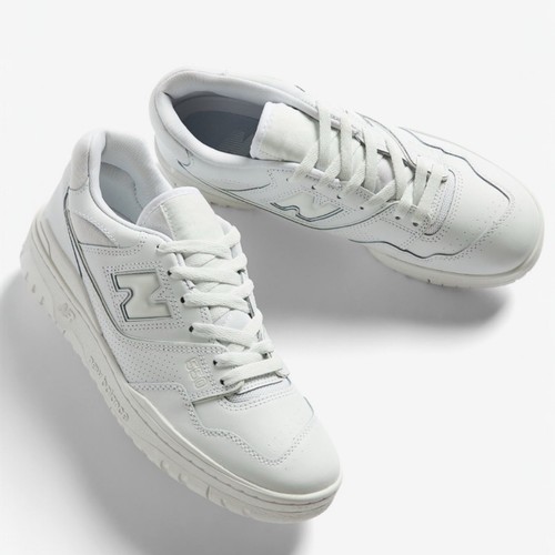 New Balance 550 Men's Size 9 Triple White Shoes | eBay