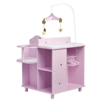 Olivia's Little World - Twinkle Stars Princess Baby Doll Changing Station with