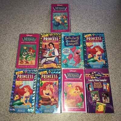 ディズニーVHS 10本セット プリンセスなど人気シリーズ ビデオ★新品未開封 ディズニーVHS 10本セット プリンセスなど人気シリーズ ビデオ