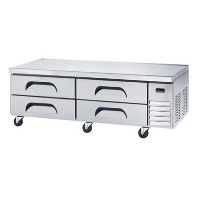 Akita ACB-84 84'' 4 Drawers Refrigerated Chef Base