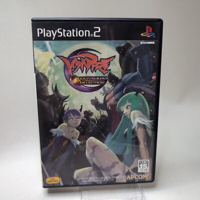 Vampire Darkstalkers Collection PS2 Retro Game Tested Japan used