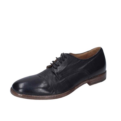 shoes women MOMA elegant black leather 1AS025-SO BC46