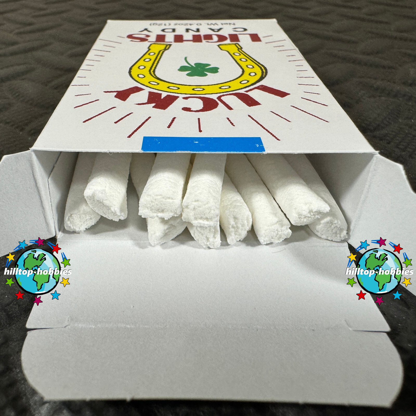 LOT 6X PACKS OF CANDY CIGARETTES .42oz BUY MORE AND $AVE! (10 cigs per pack)