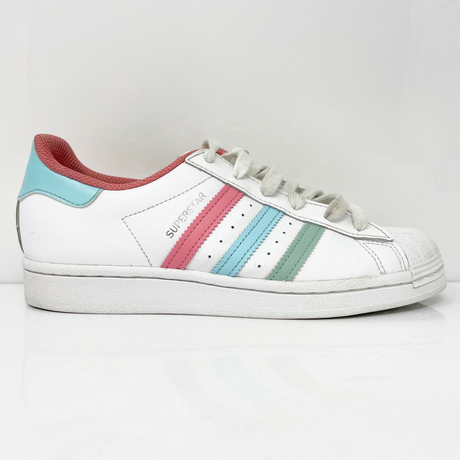 

Adidas Mens Superstar FZ0649 Белая повседневная обувь Кроссовки Размер 6, Белый, Superstar
