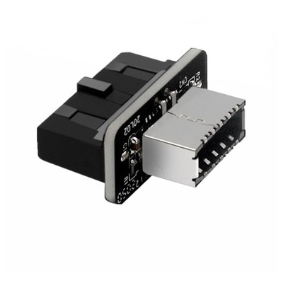 USB 3.0 19P/20P To Type E Adapter Converter Header for Motherboard Compact