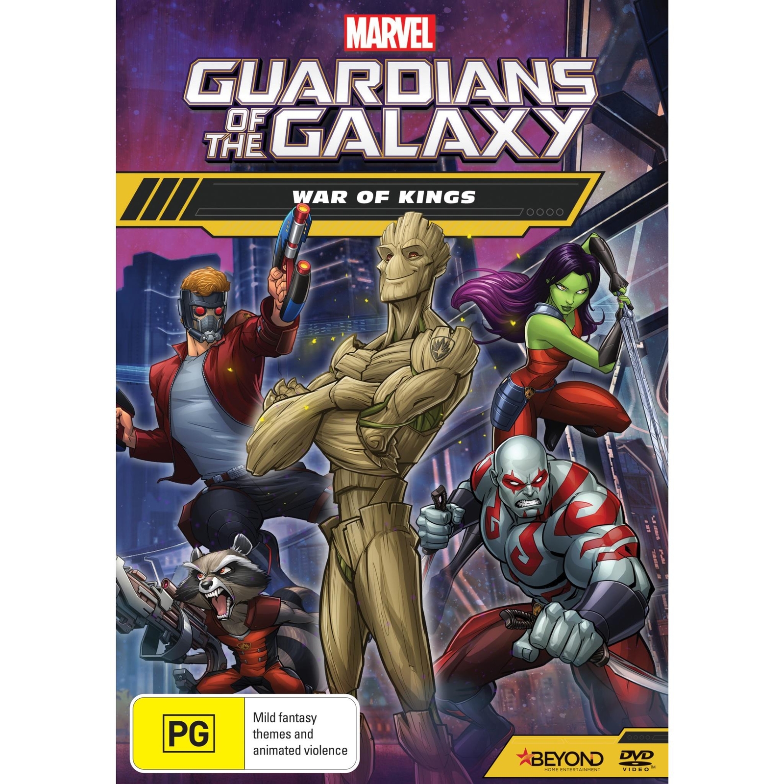 Guardians Of The Galaxy - War Of Kings (DVD) New & Sealed - Reg 4 - Picture 1 of 1