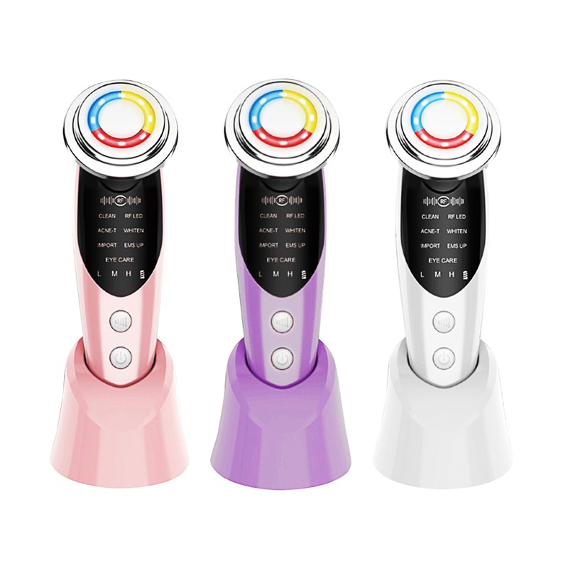 7 in 1 Face Lift Devices EMS RF Microcurrent Skin Rejuvenation Facial Massager