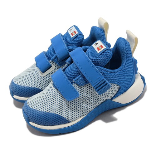 

Adidas LEGO x Sport Pro CF I Shock Blue Детские беговые кроссовки с ремешком Off White GZ2410, Синий, Lego Sport Pro Cf I