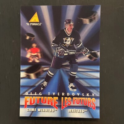 1996 Pinnacle McDonalds #McD-35 Oleg Tverdovsky Future Game Winners