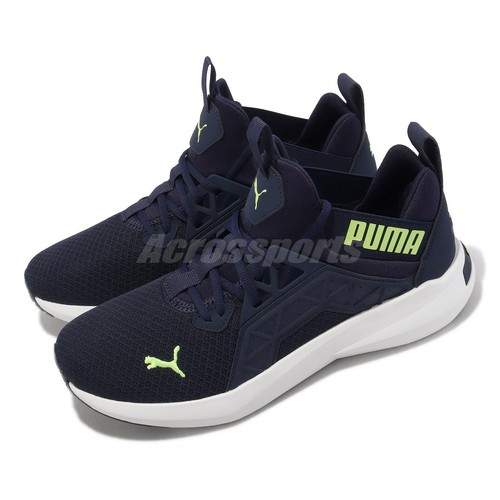 Мужские спортивные кроссовки Puma Softride Enzo NXT Navy Fast Yellow 195234-17