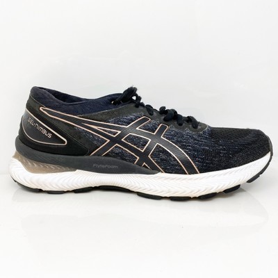 

Asics Womens Gel Nimbus 22 Knit 1012A678 Черные кроссовки для бега Размер 7.5, Черный, Gel Nimbus 22 Knit