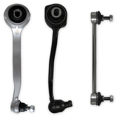 For Mercedes Benz C-Class CLK SLK 2x Front Suspension Wishbone Arm RH Kit + Link