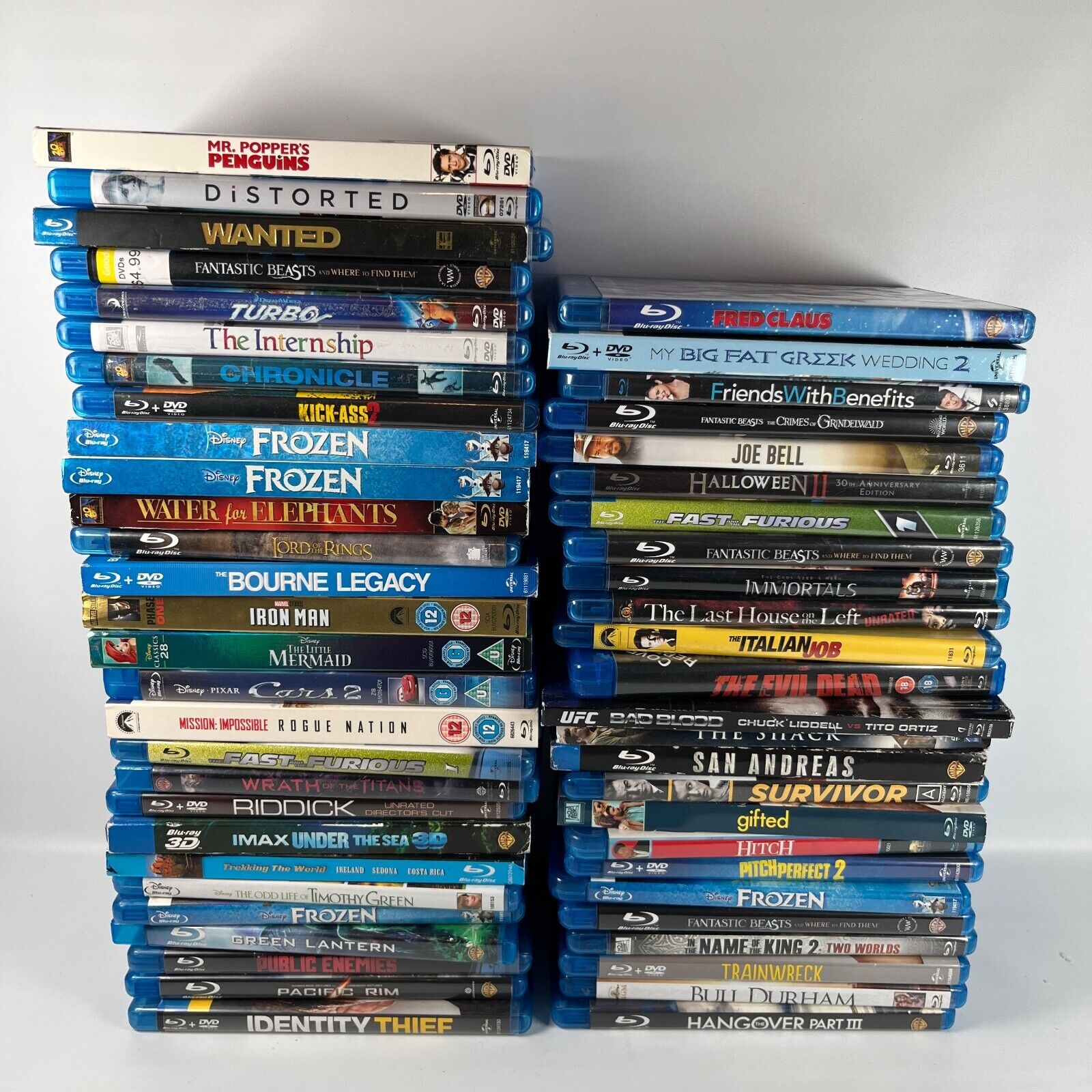 Blu-Ray Movie Collection 53 Movies (Disney, Warner Bros, Etc) Blu-Ray Movie Collection 53 Movies (Disney, Warner Bros, Etc)