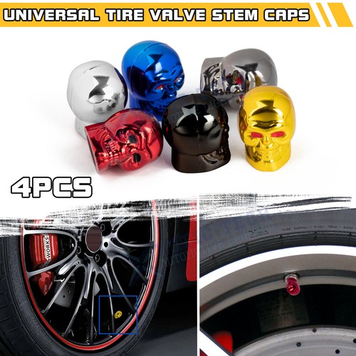 Emblème Voiture Métal 3D Logo S ST + 4 Bouchons De Valve Moletés - Autocollant Chromé Pour Personnalisation - 11