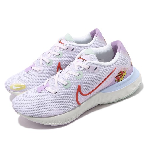 Женские кроссовки Nike Wmns Renew Run Barely Grape Magic Ember CW2644-581