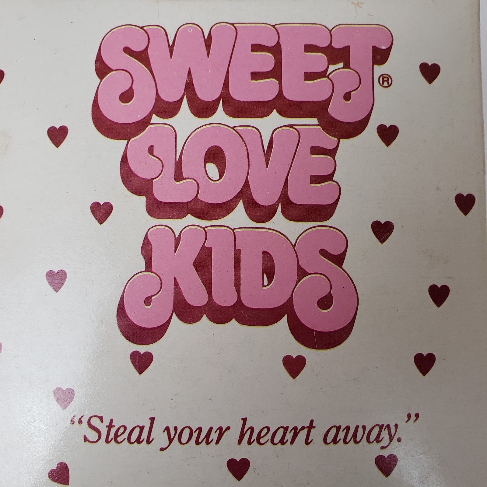 Sweet Love Kids Plastic Craft Doll Heads Yarn Hair Vintage 1980s Lot of 5