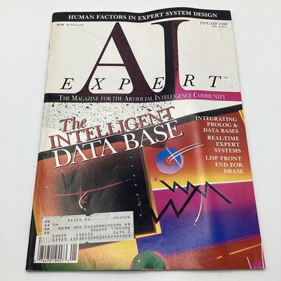 January 1988 AI Expert; The Magazine Of AI Human Factors In Expert System Design