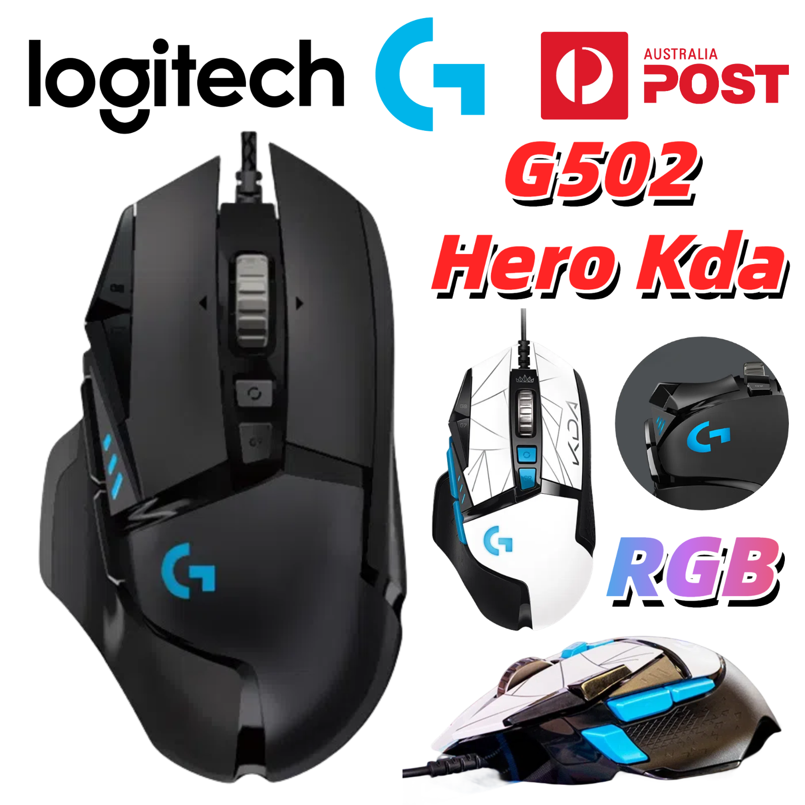 Amazon.com: Logitech G502 HERO High Performance Wired Gaming