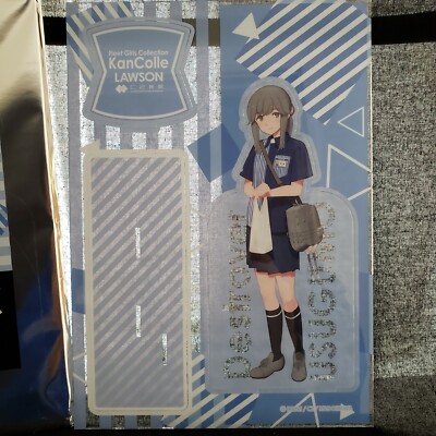 KanColle ''Destroyer Usugumo'' A4-sized acrylic stand LOWSON Japan limited
