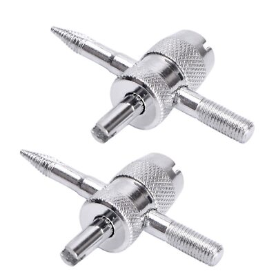 2pcs 4way Valve Core Tooltire Valve Toolstire Valve Core Remover Tools4in1 Multi
