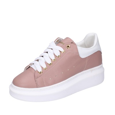BALDININI DAMEN SCHUHE BALDININI 38 EU SNEAKERS PINK LEDER BF452-38