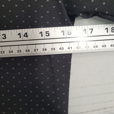 MNG suit black white v neck mini dress size xs