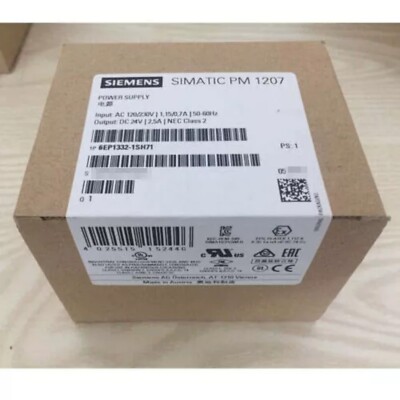 New Siemens 6EP1332-1SH71 SIMATIC S7-1200  PM1207 Power Supply 6EP1 332-1SH71