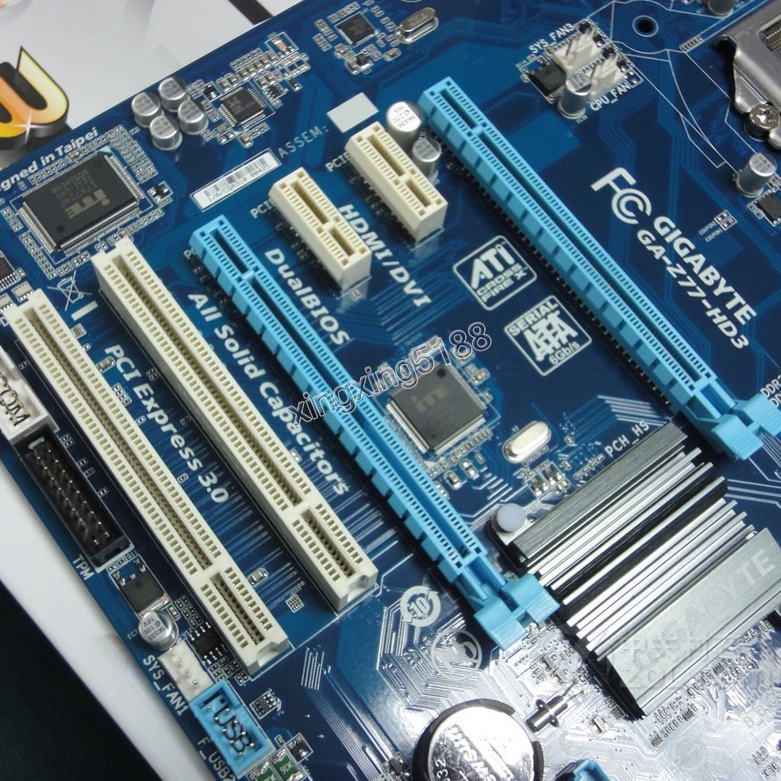 ️ Материнская плата для компьютера Gigabyte GA-Z77-HD3 For Intel Socket ...
