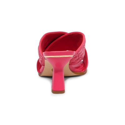 Pre-owned Michael Kors I1347 Sandalo Donna  Gideon Mule Woman Sandal In Rosa