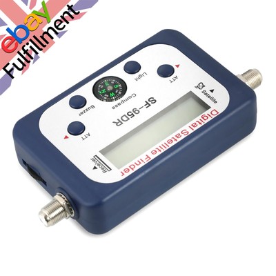 LCD Digital Satellite Finder Meter Signal Strength Dish Sat Directv Compass B