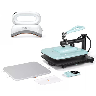 Digital Heat Press Machine 15''X15''+ Hat Press Machine for T Shirts Caps HTVRONT