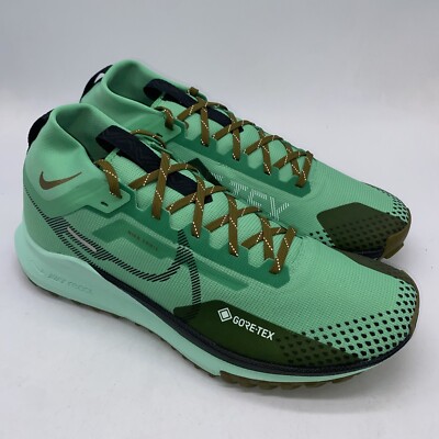 Nike React Pegasus Trail 4 Gore-Tex Mid Green Dj7926 301 Men s Size 11.5