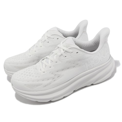 

Hoka Clifton 9 Triple White Мужская спортивная обувь для бега по шоссе Кроссовки 1127895-WWH, Белый, Clifton 9