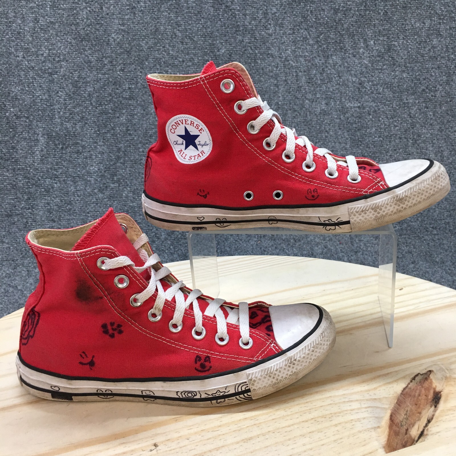 ALL STAR made in usa デッドストック　9inch NEW CONVERSE CHUCK TAYLOR ALL STAR CONSTRUCT HIGH TOP MEN'S