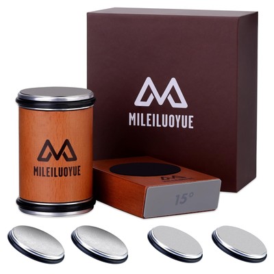 Knife Sharpener Tool Rolling Knife Sharpener Kit, Diamond, Ceramic Disc Sharp...